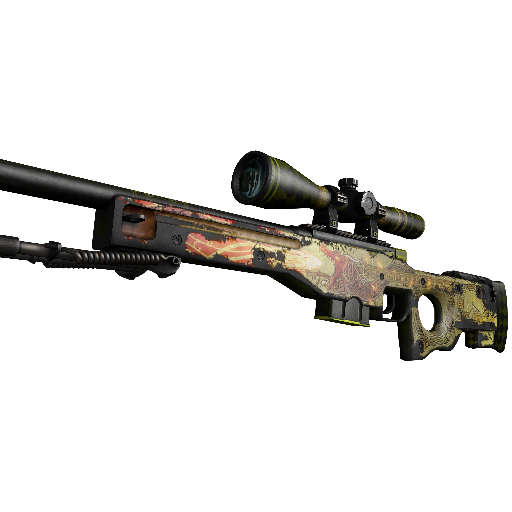 AWP | Dragon Lore (Well-Worn)