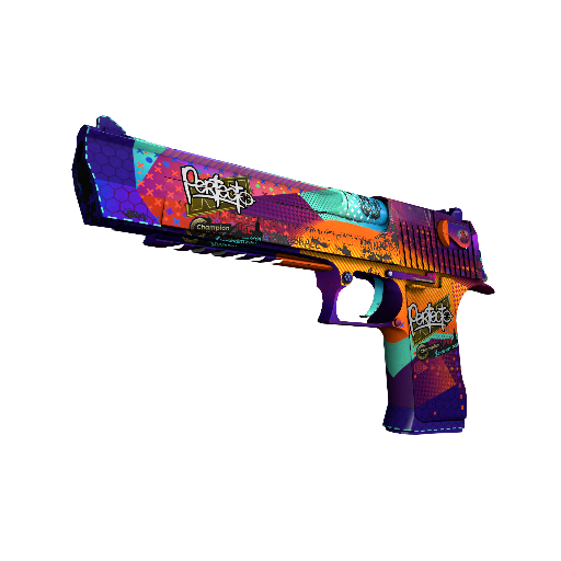 Desert Eagle | Ocean Drive (Battle-Scarred)