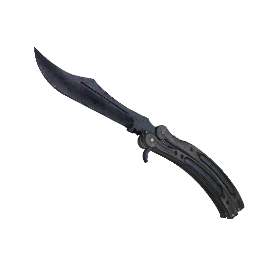 ★ Butterfly Knife | Blue Steel (Field-Tested)