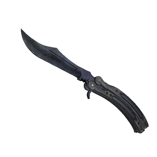 ★ Butterfly Knife | Blue Steel (Minimal Wear)