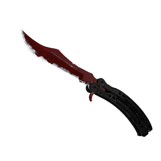 ★ Butterfly Knife | Crimson Web (Field-Tested)