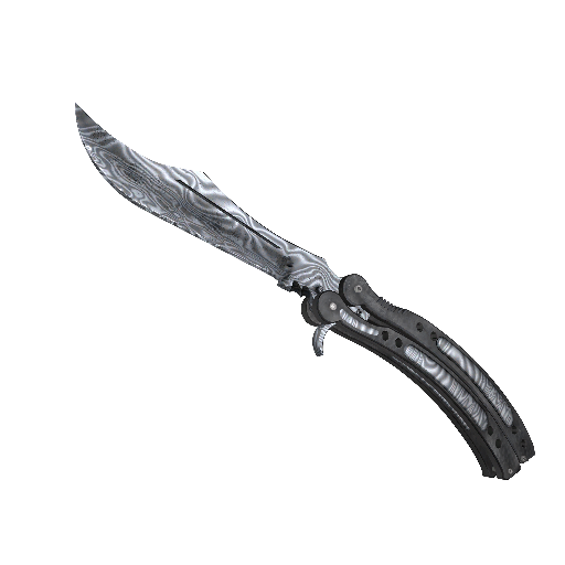 ★ Butterfly Knife | Damascus Steel (Factory New)