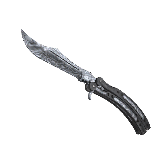 ★ Butterfly Knife | Damascus Steel (Field-Tested)