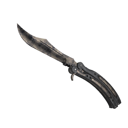★ Butterfly Knife | Stained (Well-Worn)