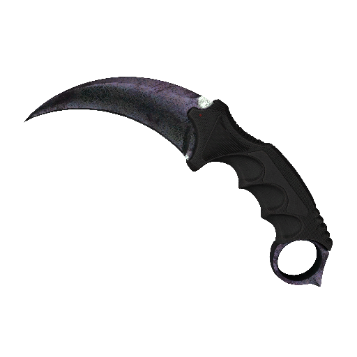 ★ Karambit | Blue Steel (Battle-Scarred)
