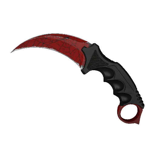 ★ Karambit | Crimson Web (Minimal Wear)