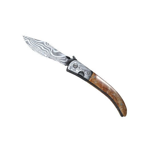 ★ Navaja Knife | Damascus Steel (Field-Tested)