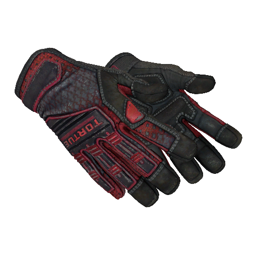 ★ Specialist Gloves | Crimson Kimono (Well-Worn)