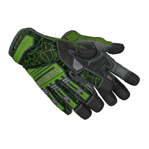 ★ Specialist Gloves | Emerald Web (Well-Worn)