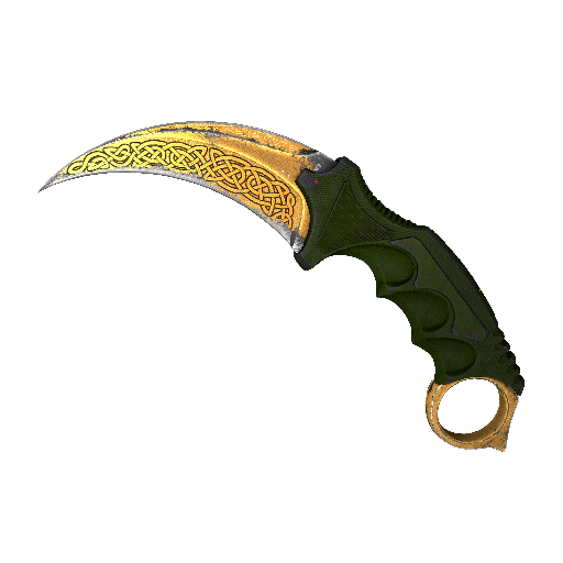 ★ StatTrak™ Karambit | Lore (Well-Worn)