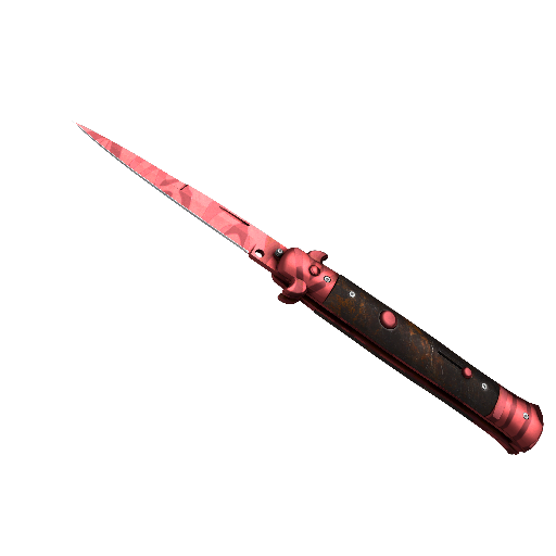 ★ Stiletto Knife | Slaughter (Minimal Wear)