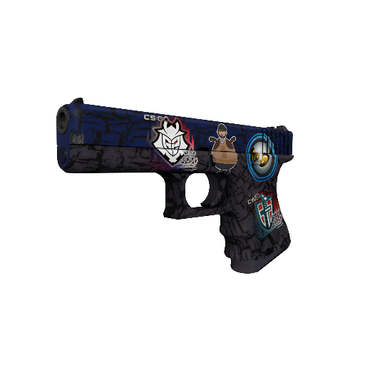 Glock-18 | Blue Fissure (Field-Tested)