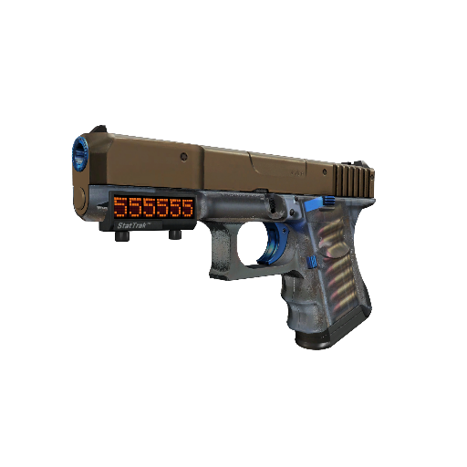 Glock-18 | Clear Polymer (Well-Worn)