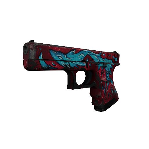 Glock-18 | Water Elemental (Battle-Scarred)