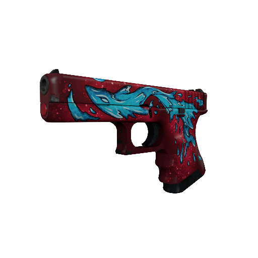 Glock-18 | Water Elemental (Minimal Wear)