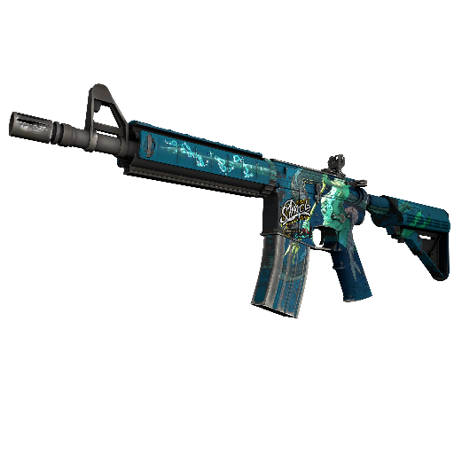 M4A4 | Poseidon (Minimal Wear)