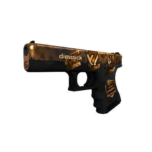 Souvenir Glock-18 | Reactor (Well-Worn)