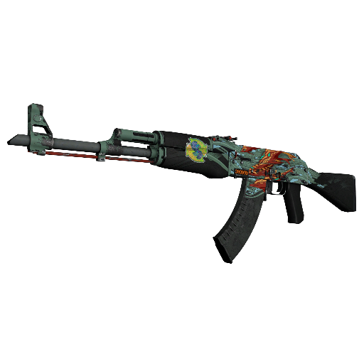 StatTrak™ AK-47 | Aquamarine Revenge (Field-Tested)