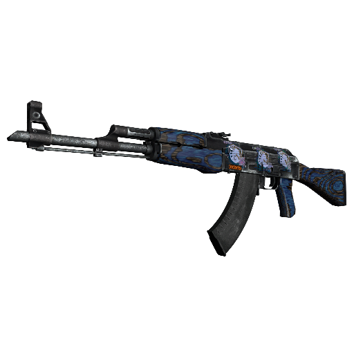 StatTrak™ AK-47 | Blue Laminate (Minimal Wear)