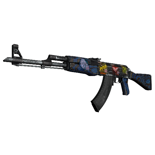 StatTrak™ AK-47 | Blue Laminate (Minimal Wear)