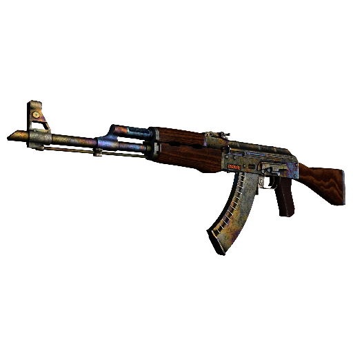 StatTrak™ AK-47 | Case Hardened (Battle-Scarred)