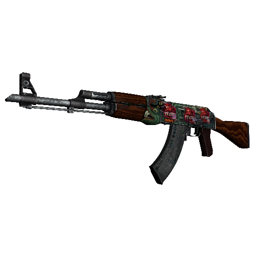 StatTrak™ AK-47 | Fire Serpent (Battle-Scarred)