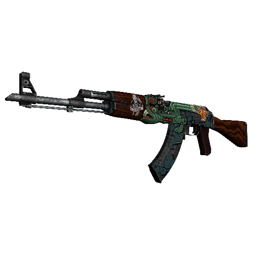StatTrak™ AK-47 | Fire Serpent (Minimal Wear)