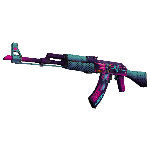StatTrak™ AK-47 | Neon Rider (Minimal Wear)