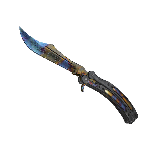 StatTrak™ ★ Butterfly Knife | Case Hardened (Minimal Wear)