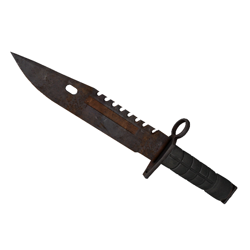 StatTrak™ ★ M9 Bayonet | Rust Coat (Battle-Scarred)