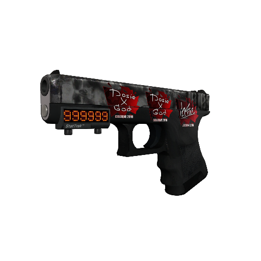 StatTrak™ Glock-18 | Catacombs (Well-Worn)