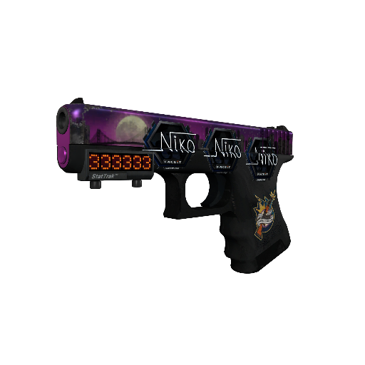 StatTrak™ Glock-18 | Moonrise (Field-Tested)