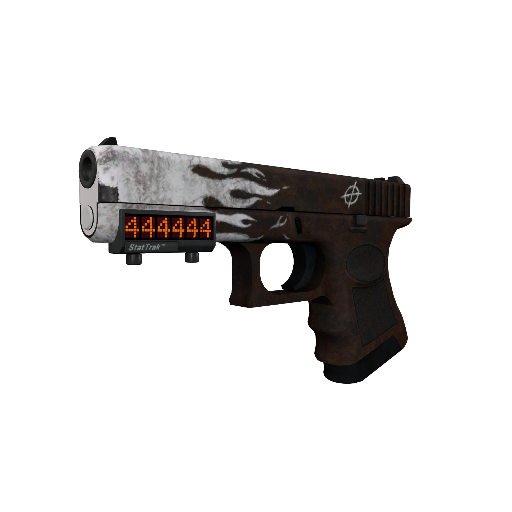 StatTrak™ Glock-18 | Oxide Blaze (Minimal Wear)