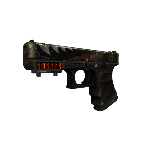 StatTrak™ Glock-18 | Warhawk (Well-Worn)