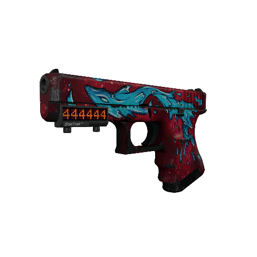 StatTrak™ Glock-18 | Water Elemental (Battle-Scarred)