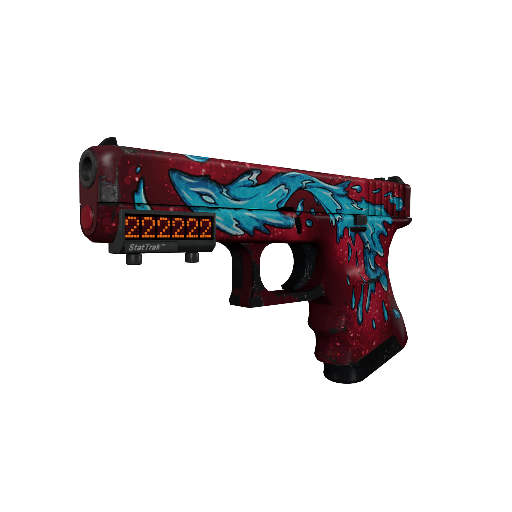 StatTrak™ Glock-18 | Water Elemental (Field-Tested)