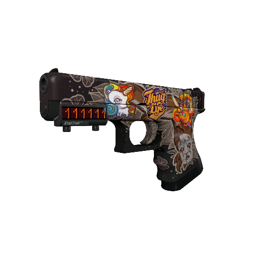 StatTrak™ Glock-18 | Weasel (Well-Worn)