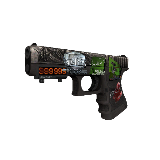 StatTrak™ Glock-18 | Wraiths (Minimal Wear)