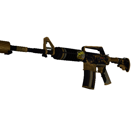 StatTrak™ M4A1-S | Golden Coil (Field-Tested)
