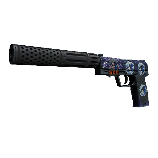 StatTrak™ USP-S | Black Lotus (Well-Worn)