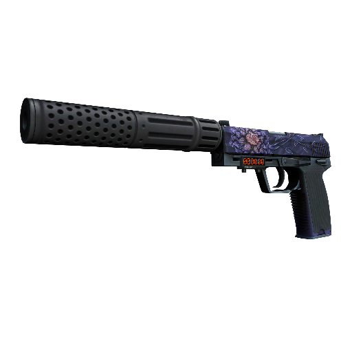 StatTrak™ USP-S | Black Lotus (Well-Worn)