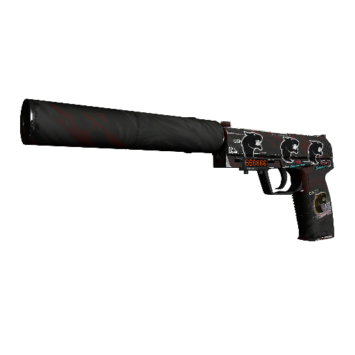 StatTrak™ USP-S | Blood Tiger (Minimal Wear)