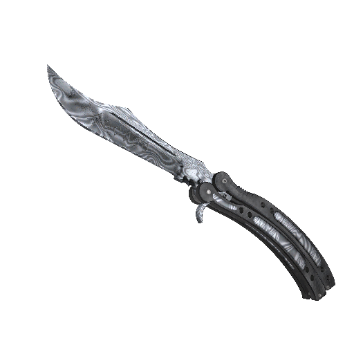 ★ Butterfly Knife | Damascus Steel (Factory New)
