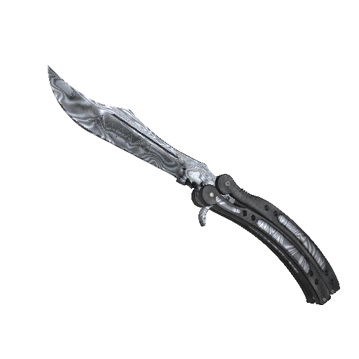 ★ Butterfly Knife | Damascus Steel (Field-Tested)