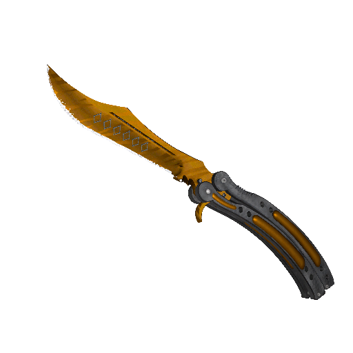★ Butterfly Knife | Tiger Tooth (Factory New)
