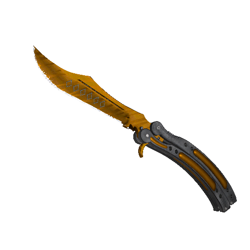 ★ Butterfly Knife | Tiger Tooth (Factory New)
