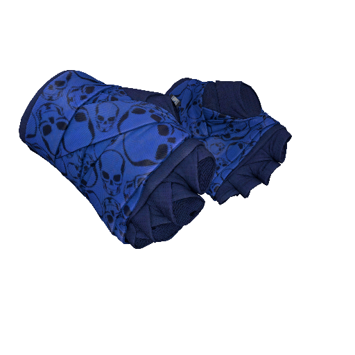 ★ Hand Wraps | Cobalt Skulls (Field-Tested)