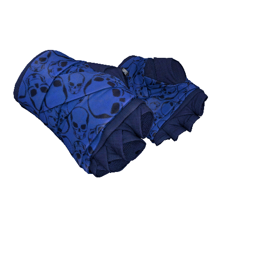 ★ Hand Wraps | Cobalt Skulls (Field-Tested)