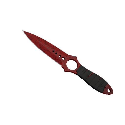 ★ Skeleton Knife | Crimson Web (Minimal Wear)