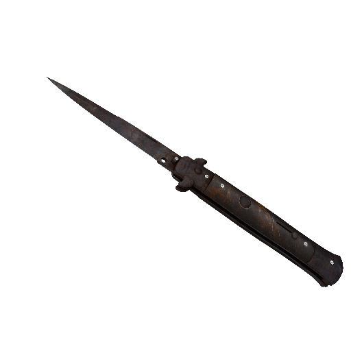 ★ Stiletto Knife | Rust Coat (Battle-Scarred)